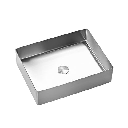 Sima-X 470x360mm Single Rectangular Bowl Kitchen Sink Basin Workstation