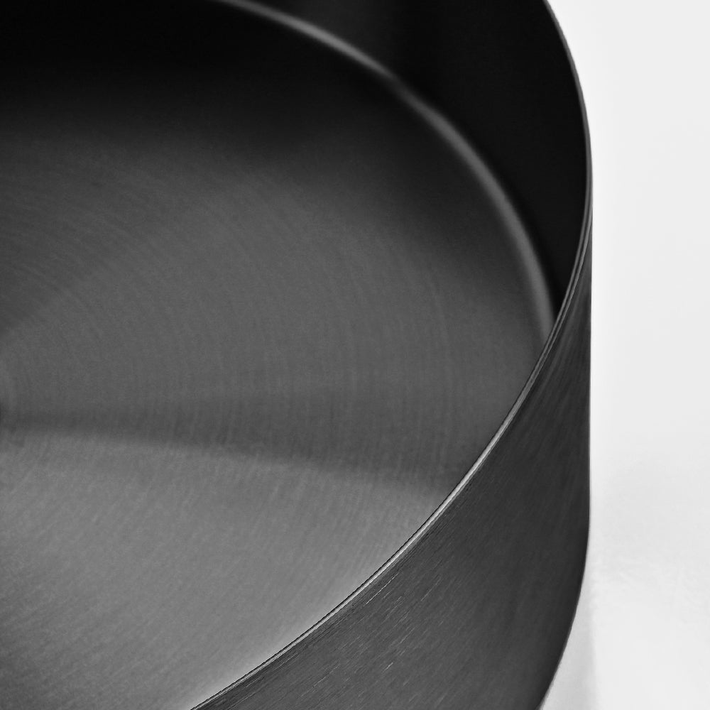 Sima-X 400x400mm Single Round Bowl Kitchen Sink Basin Workstation