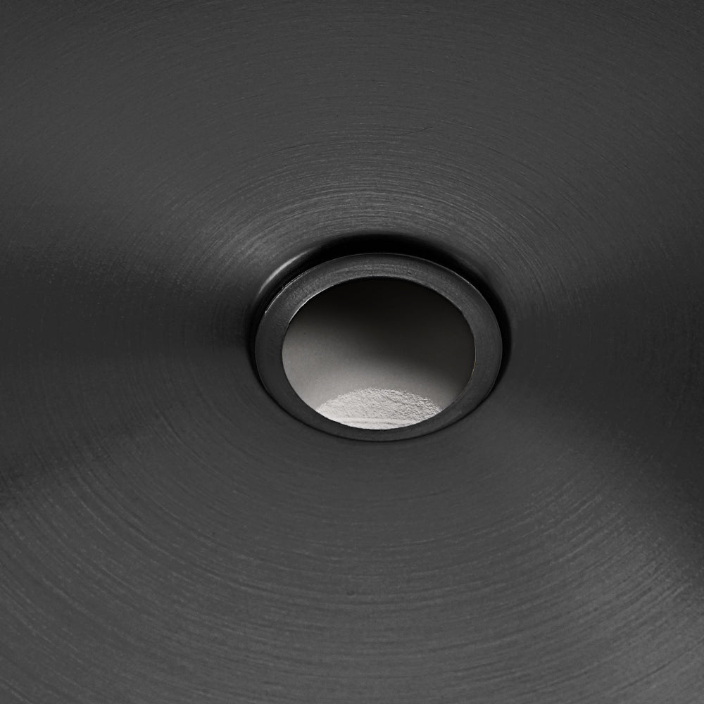 Sima-X 400x400mm Single Round Bowl Kitchen Sink Basin Workstation