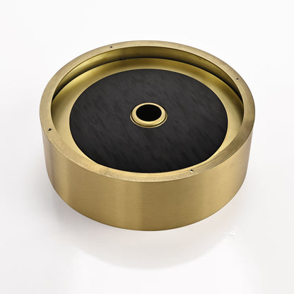 Sima-X 400x400mm Single Round Bowl Kitchen Sink Basin Workstation