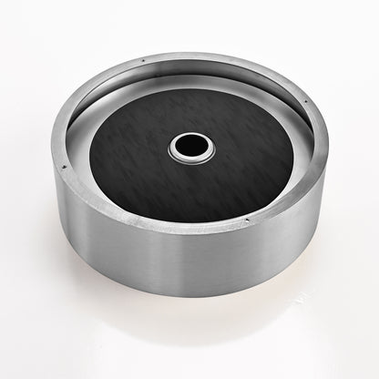 Sima-X 400x400mm Single Round Bowl Kitchen Sink Basin Workstation