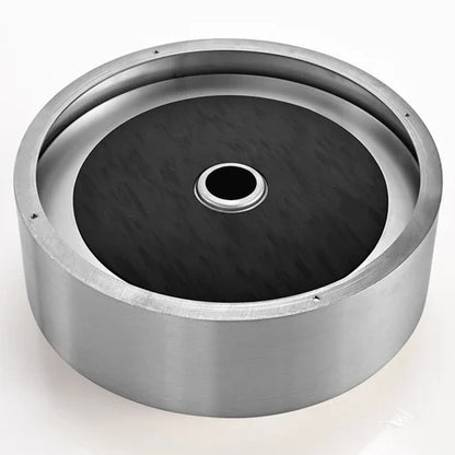 Sima-X 400x400mm Single Round Bowl Kitchen Sink Basin Workstation