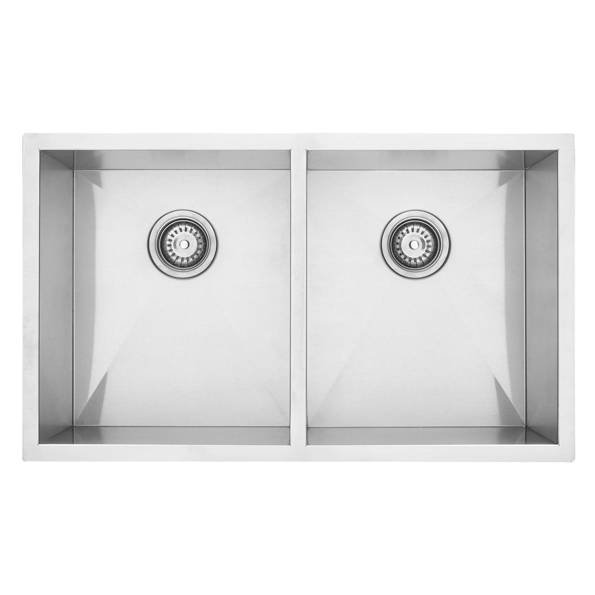 Ema 813x483mm Double Bowl Kitchen Laundry & Bathroom Sink