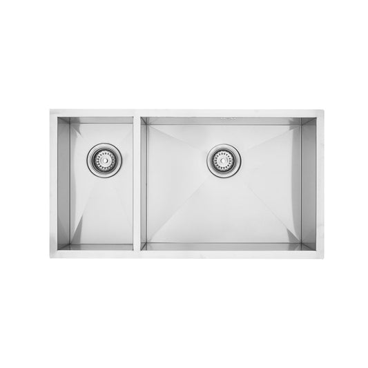 Ema 838x457mm Double Bowl Kitchen Laundry & Bathroom Sink