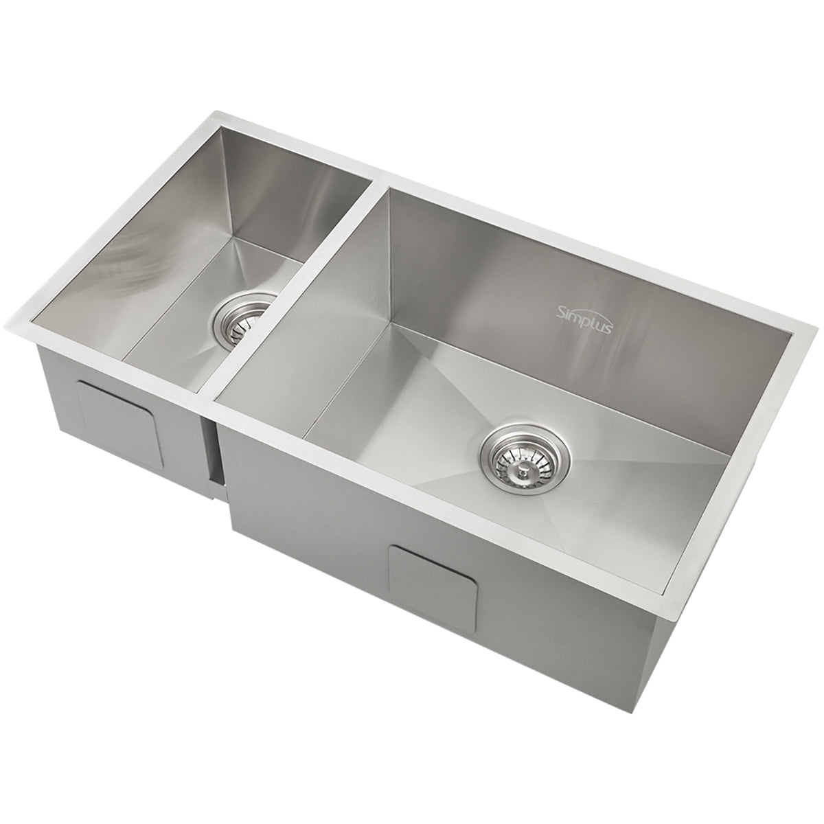 Ema 838x457mm Double Bowl Kitchen Laundry & Bathroom Sink