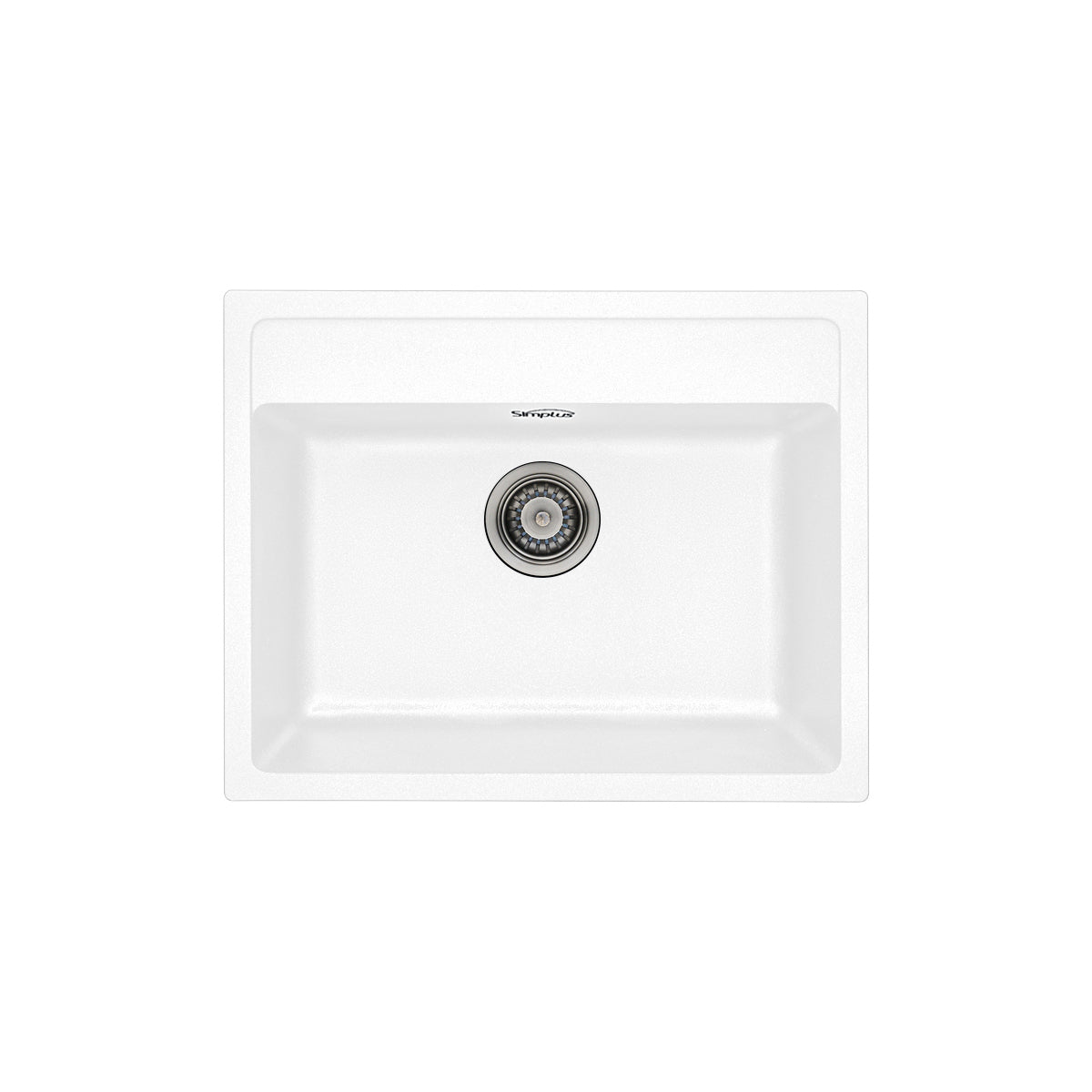 Eva 580x460mm Single Bowl Kitchen Bathroom & Laundry Sink
