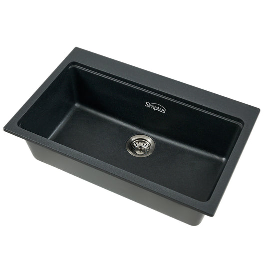 Eva 760x485mm Single Bowl Kitchen Bathroom & Laundry Sink